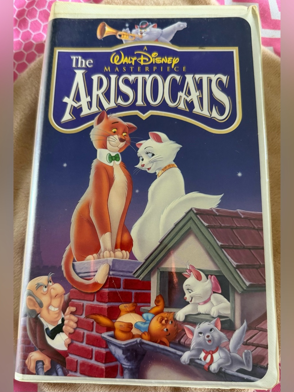 Disney The Aristocats Masterpiece VHS - UNBROKEN SEAL